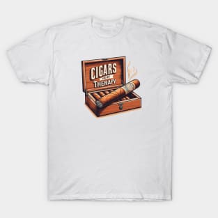 Cigars are my Therapy T-Shirt